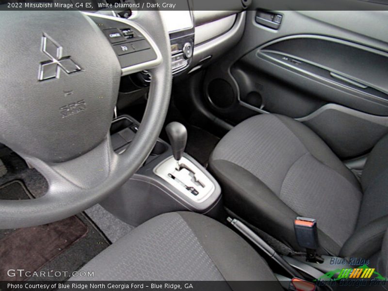 White Diamond / Dark Gray 2022 Mitsubishi Mirage G4 ES
