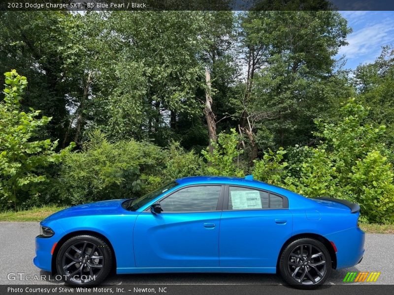 B5 Blue Pearl / Black 2023 Dodge Charger SXT