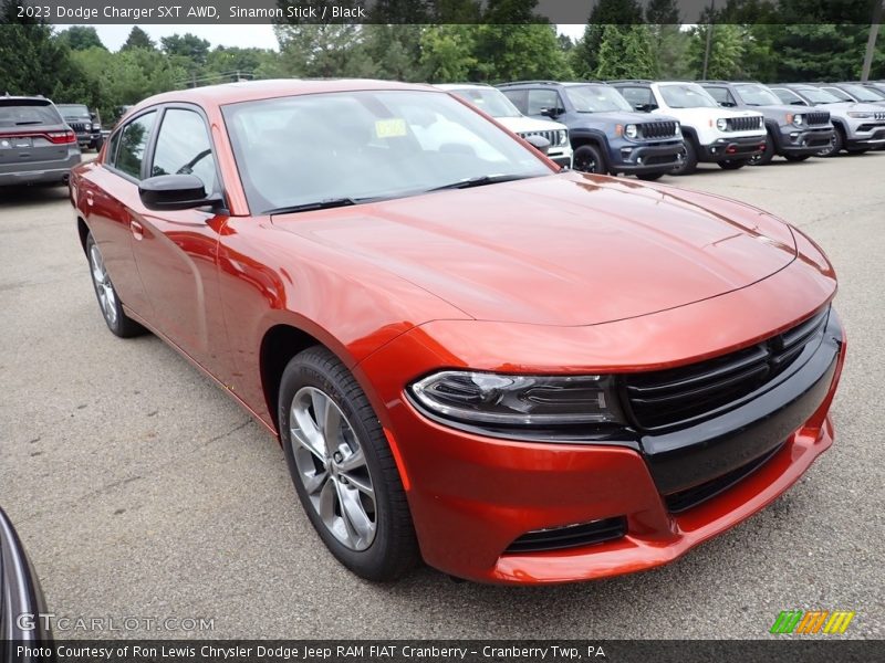 Sinamon Stick / Black 2023 Dodge Charger SXT AWD