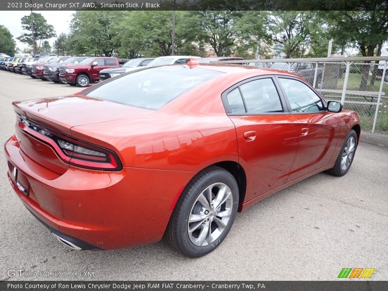 Sinamon Stick / Black 2023 Dodge Charger SXT AWD