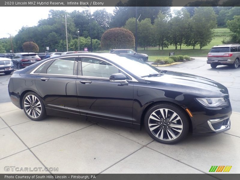 Infinite Black / Ebony 2020 Lincoln MKZ Hybrid Reserve