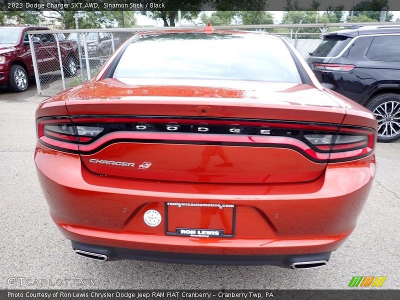 Sinamon Stick / Black 2023 Dodge Charger SXT AWD