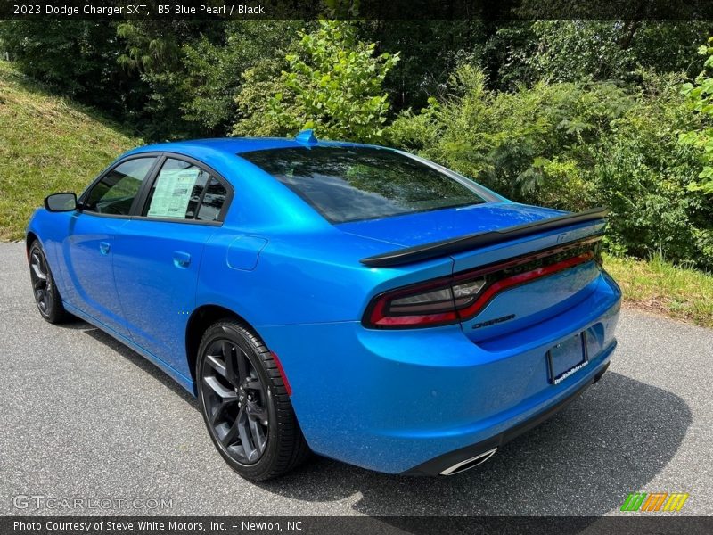 B5 Blue Pearl / Black 2023 Dodge Charger SXT