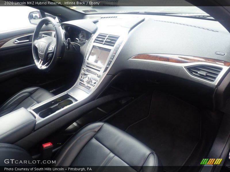 Infinite Black / Ebony 2020 Lincoln MKZ Hybrid Reserve