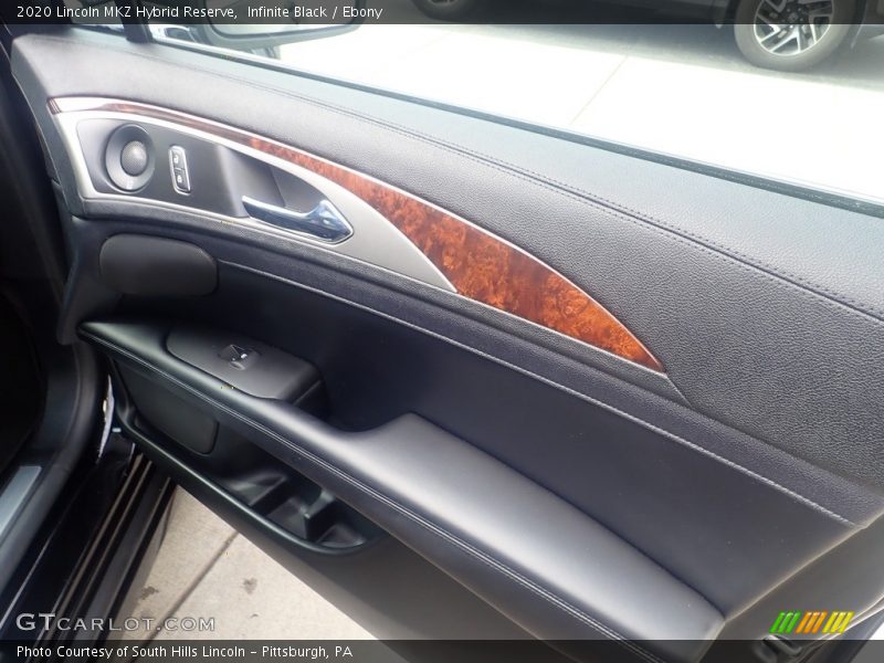 Infinite Black / Ebony 2020 Lincoln MKZ Hybrid Reserve