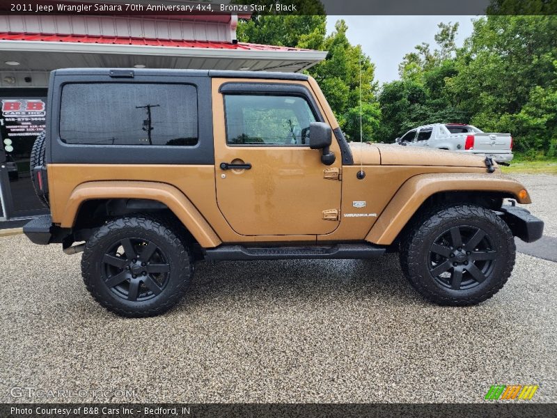  2011 Wrangler Sahara 70th Anniversary 4x4 Bronze Star