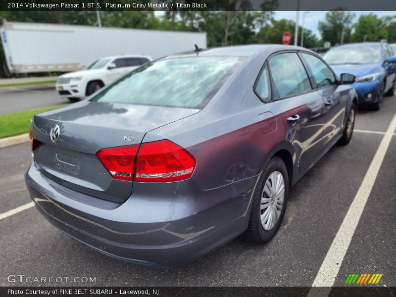 Platinum Gray Metallic / Titan Black 2014 Volkswagen Passat 1.8T S
