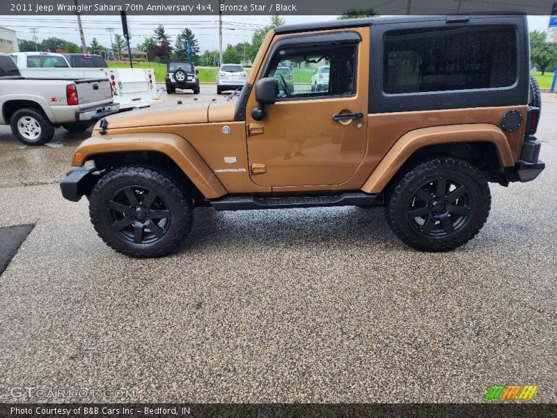 Bronze Star / Black 2011 Jeep Wrangler Sahara 70th Anniversary 4x4