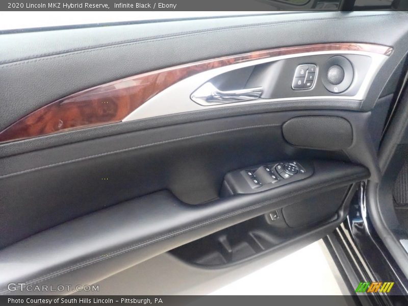 Infinite Black / Ebony 2020 Lincoln MKZ Hybrid Reserve