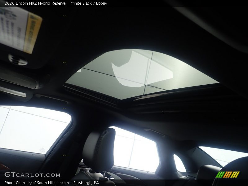 Infinite Black / Ebony 2020 Lincoln MKZ Hybrid Reserve