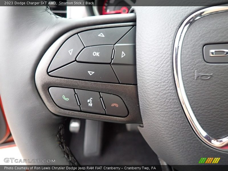 Sinamon Stick / Black 2023 Dodge Charger SXT AWD