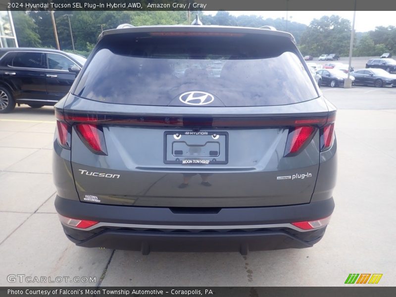 Amazon Gray / Gray 2024 Hyundai Tucson SEL Plug-In Hybrid AWD