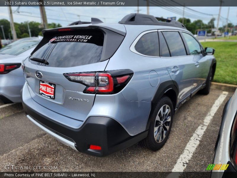 Ice Silver Metallic / Titanium Gray 2023 Subaru Outback 2.5i Limited