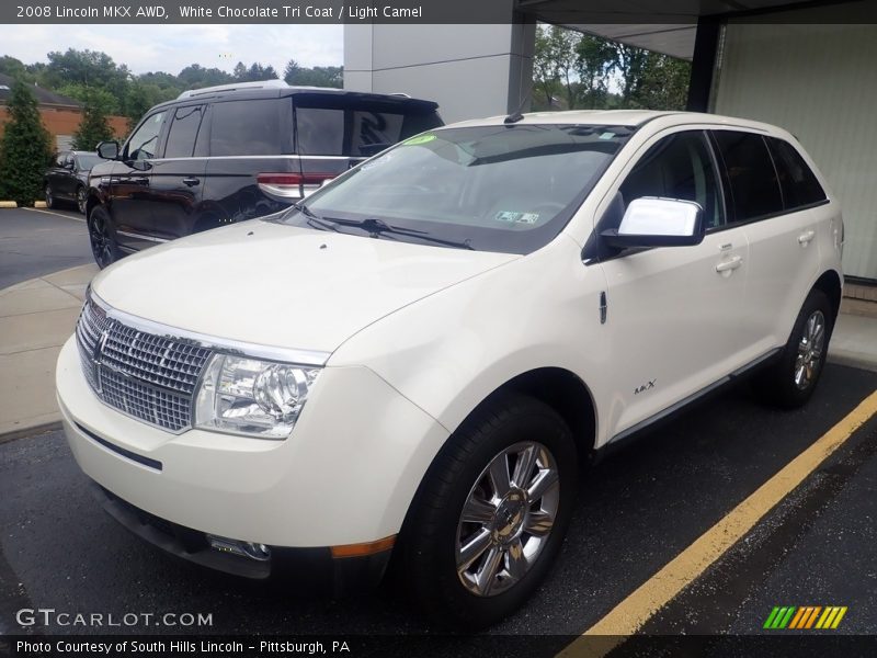 White Chocolate Tri Coat / Light Camel 2008 Lincoln MKX AWD