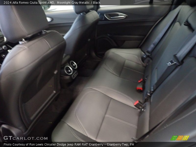 Rear Seat of 2024 Giulia Sprint AWD