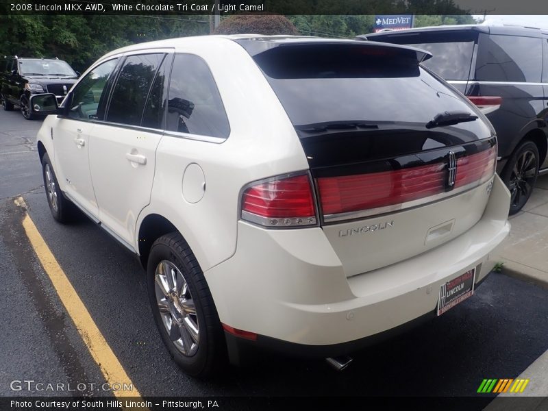 White Chocolate Tri Coat / Light Camel 2008 Lincoln MKX AWD