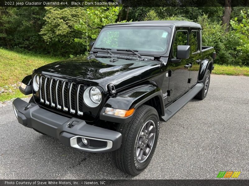 Black / Dark Saddle/Black 2023 Jeep Gladiator Overland 4x4