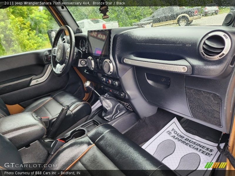 Dashboard of 2011 Wrangler Sahara 70th Anniversary 4x4