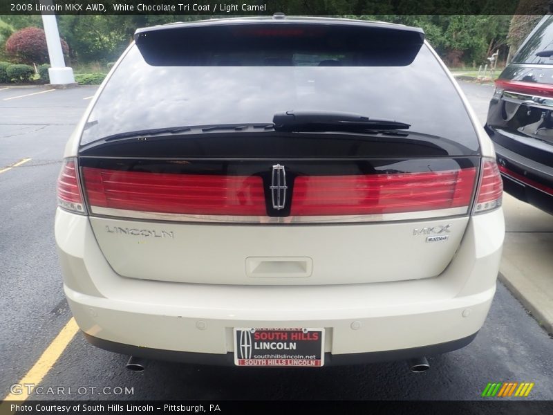 White Chocolate Tri Coat / Light Camel 2008 Lincoln MKX AWD