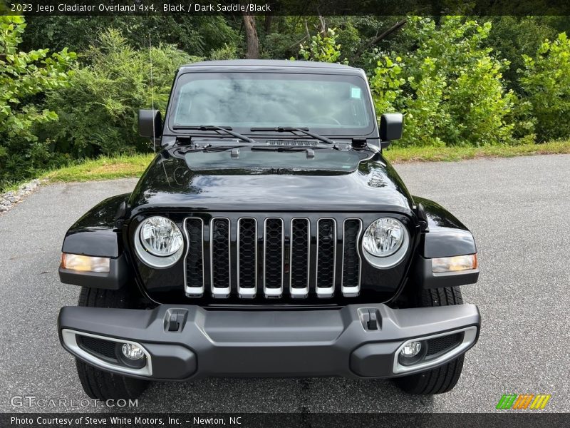 Black / Dark Saddle/Black 2023 Jeep Gladiator Overland 4x4