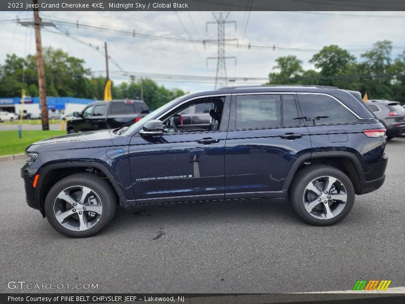 Midnight Sky / Global Black 2023 Jeep Grand Cherokee 4XE