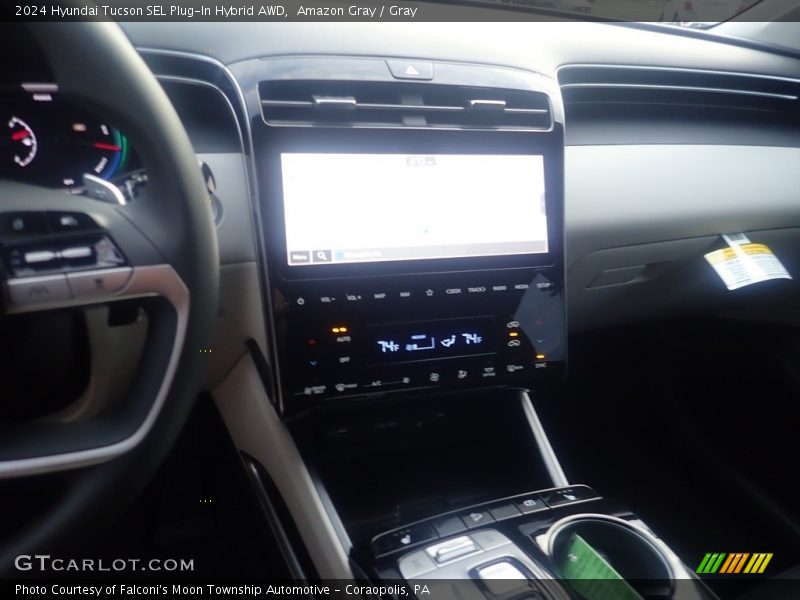 Amazon Gray / Gray 2024 Hyundai Tucson SEL Plug-In Hybrid AWD