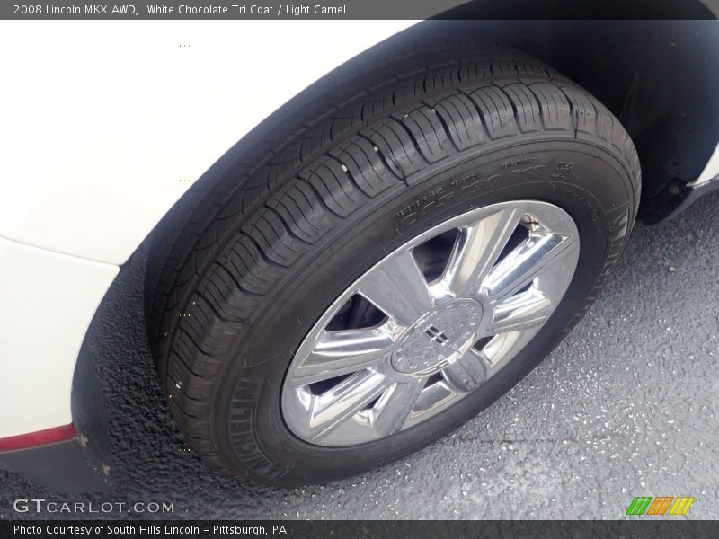 White Chocolate Tri Coat / Light Camel 2008 Lincoln MKX AWD