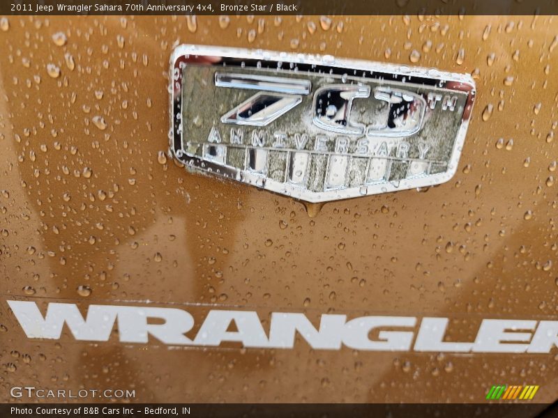  2011 Wrangler Sahara 70th Anniversary 4x4 Logo