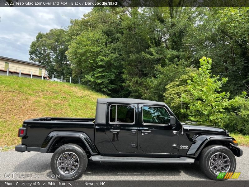 Black / Dark Saddle/Black 2023 Jeep Gladiator Overland 4x4