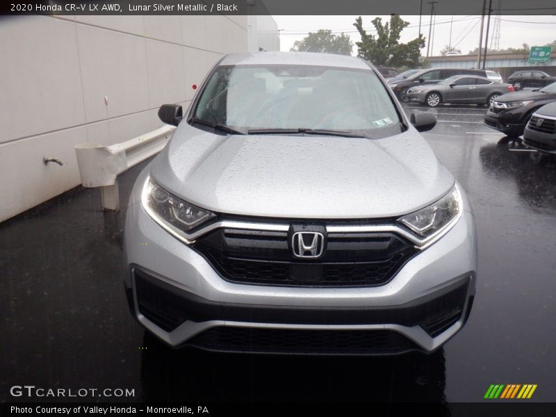 Lunar Silver Metallic / Black 2020 Honda CR-V LX AWD