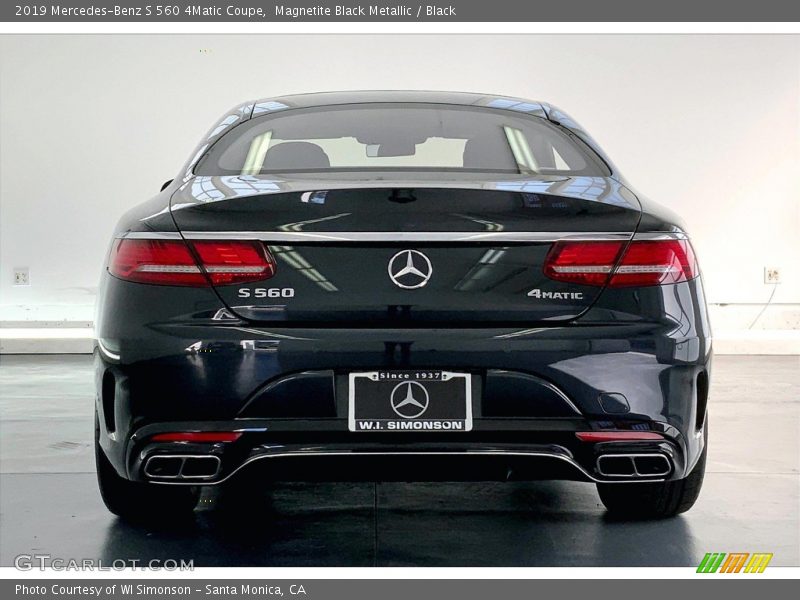 Magnetite Black Metallic / Black 2019 Mercedes-Benz S 560 4Matic Coupe