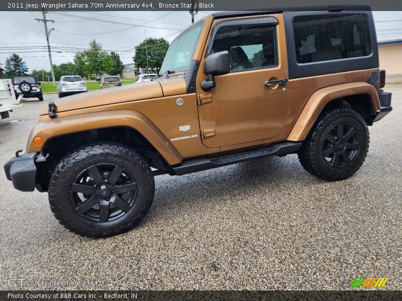  2011 Wrangler Sahara 70th Anniversary 4x4 Bronze Star