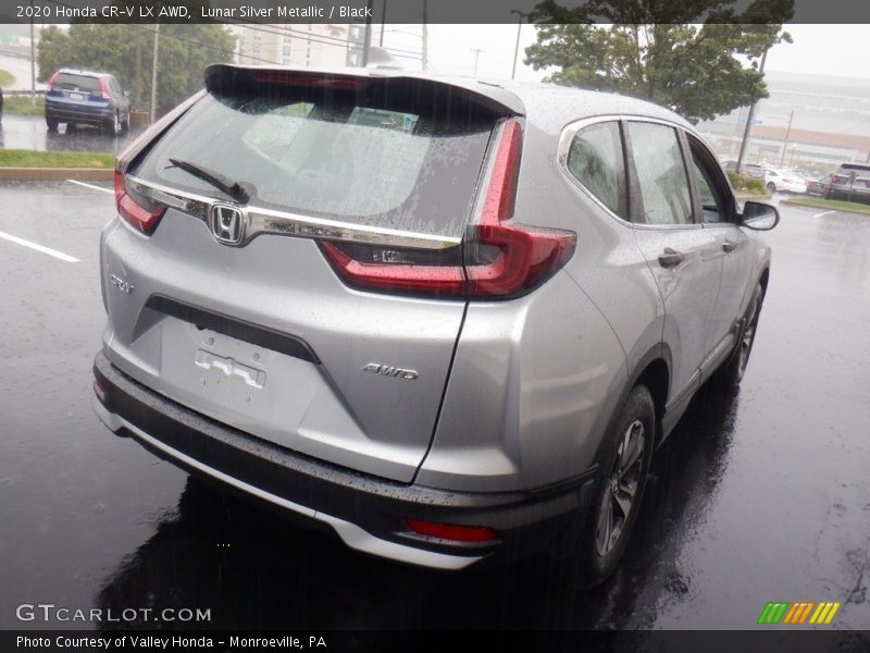 Lunar Silver Metallic / Black 2020 Honda CR-V LX AWD