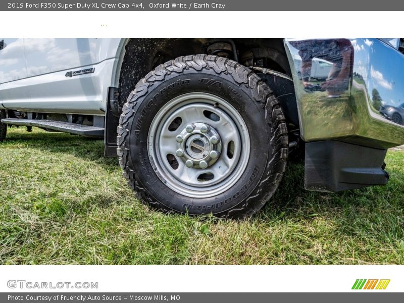 Oxford White / Earth Gray 2019 Ford F350 Super Duty XL Crew Cab 4x4