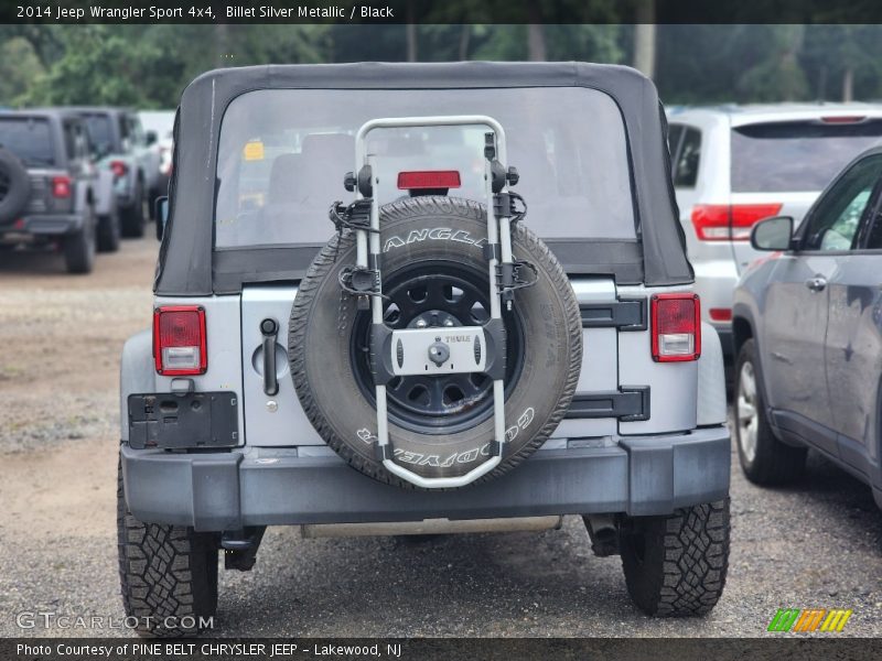 Billet Silver Metallic / Black 2014 Jeep Wrangler Sport 4x4