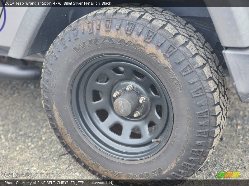 Billet Silver Metallic / Black 2014 Jeep Wrangler Sport 4x4