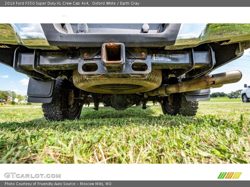 Oxford White / Earth Gray 2019 Ford F350 Super Duty XL Crew Cab 4x4