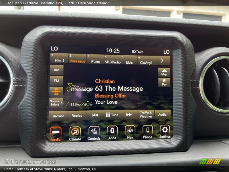 Controls of 2023 Gladiator Overland 4x4