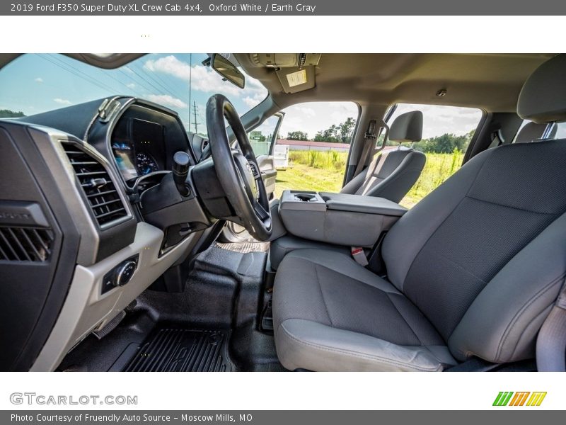 Oxford White / Earth Gray 2019 Ford F350 Super Duty XL Crew Cab 4x4