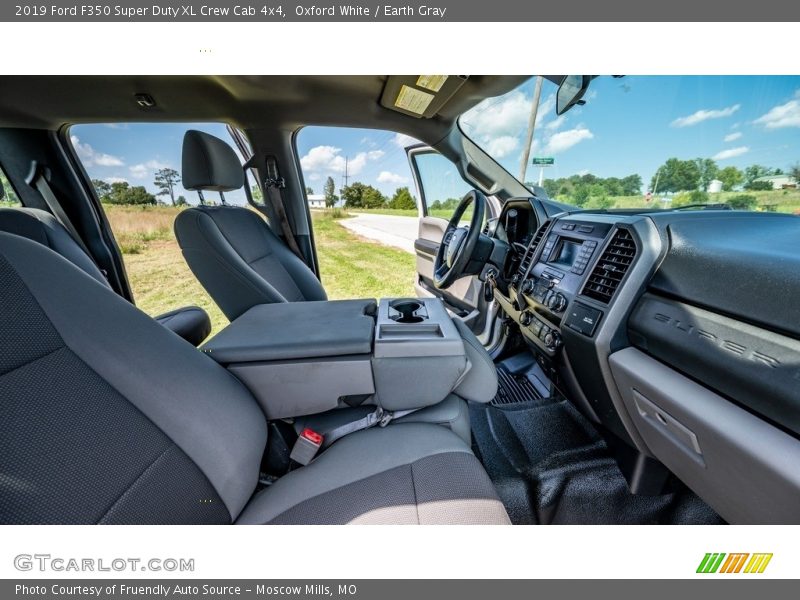 Oxford White / Earth Gray 2019 Ford F350 Super Duty XL Crew Cab 4x4