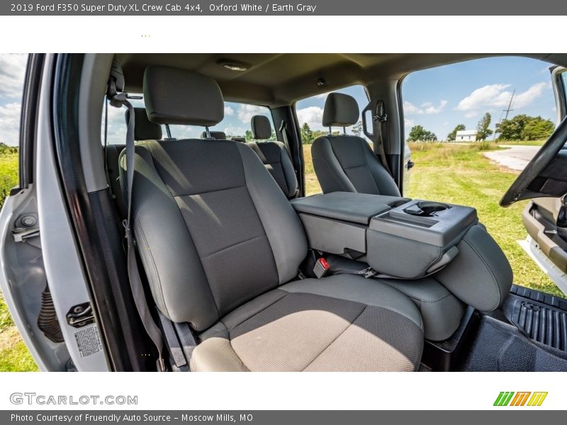 Oxford White / Earth Gray 2019 Ford F350 Super Duty XL Crew Cab 4x4
