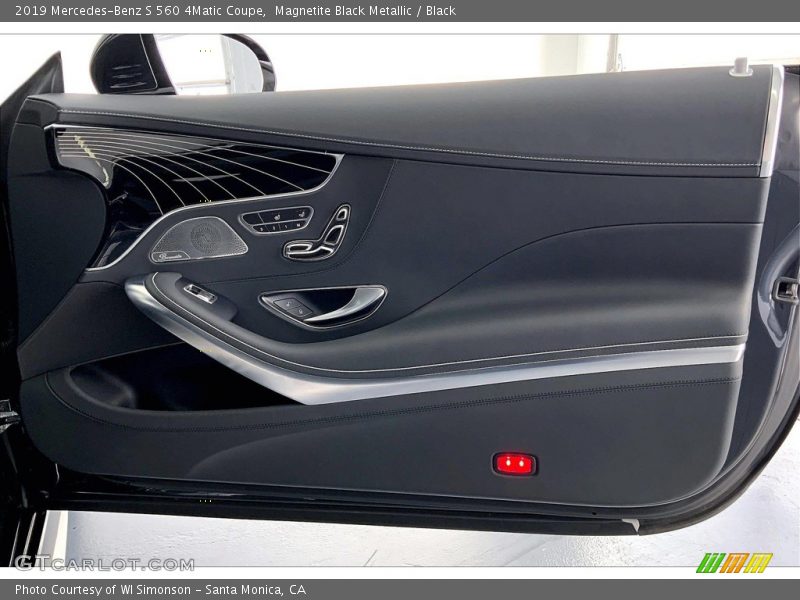 Magnetite Black Metallic / Black 2019 Mercedes-Benz S 560 4Matic Coupe