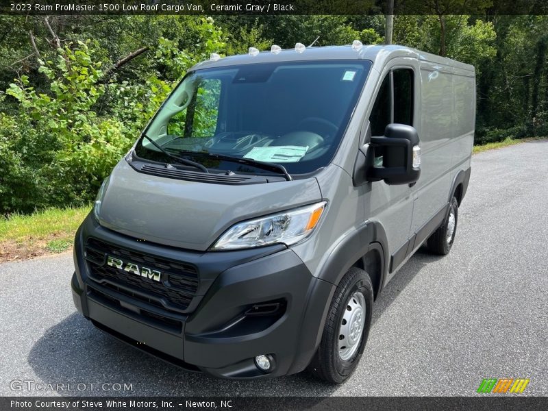 Ceramic Gray / Black 2023 Ram ProMaster 1500 Low Roof Cargo Van