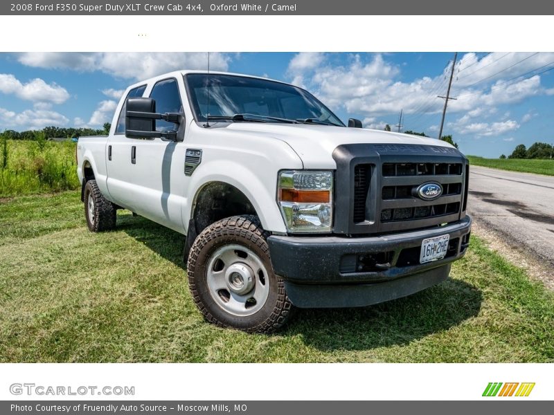 Front 3/4 View of 2008 F350 Super Duty XLT Crew Cab 4x4