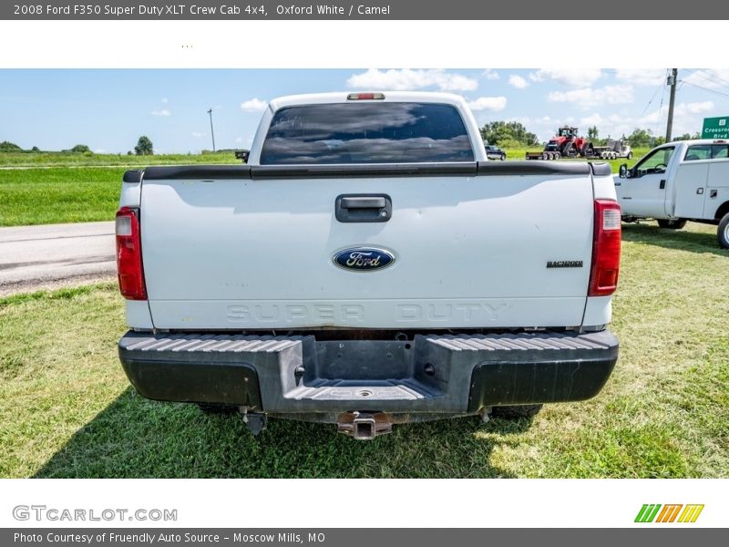 Oxford White / Camel 2008 Ford F350 Super Duty XLT Crew Cab 4x4