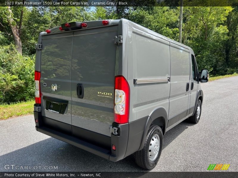 Ceramic Gray / Black 2023 Ram ProMaster 1500 Low Roof Cargo Van