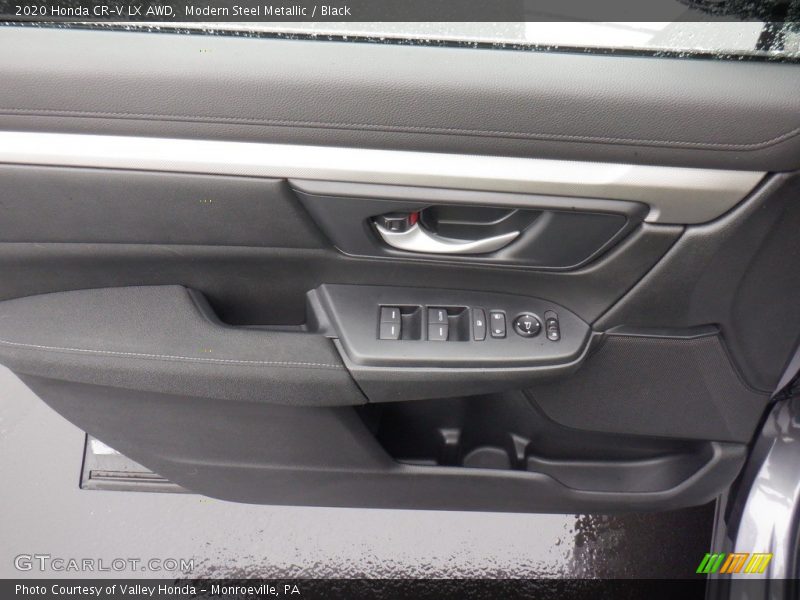 Modern Steel Metallic / Black 2020 Honda CR-V LX AWD