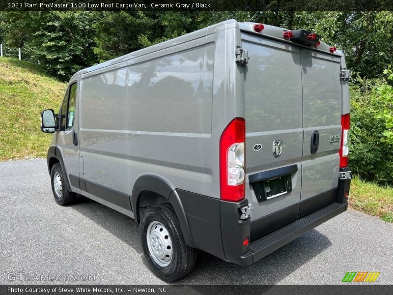 Ceramic Gray / Black 2023 Ram ProMaster 1500 Low Roof Cargo Van