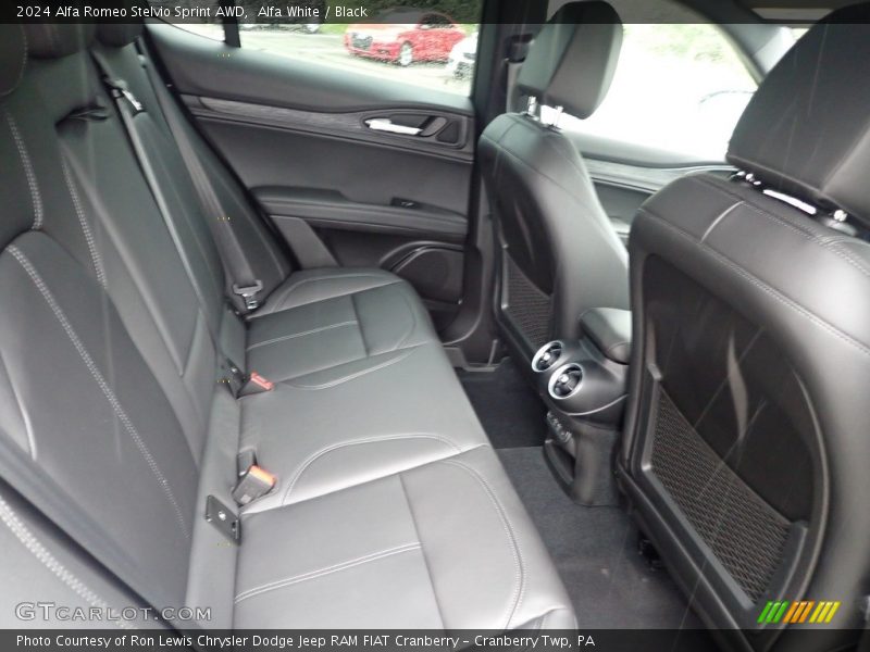 Rear Seat of 2024 Stelvio Sprint AWD