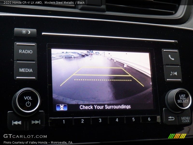 Modern Steel Metallic / Black 2020 Honda CR-V LX AWD